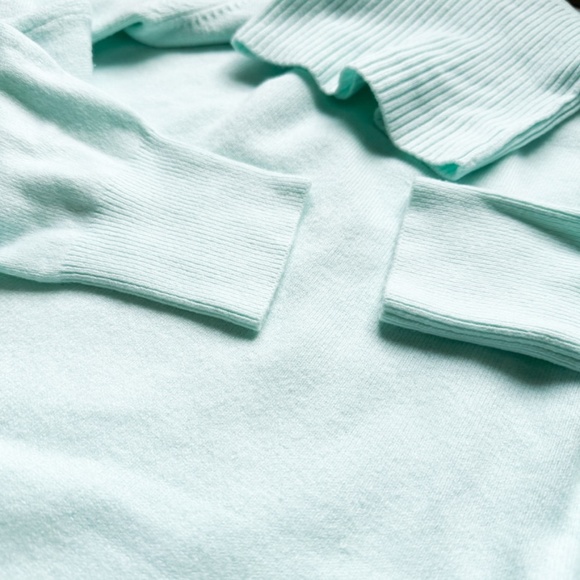 French Connection Turtleneck Sweater in Seafoam Green in Size Medium - Picture 5 of 8